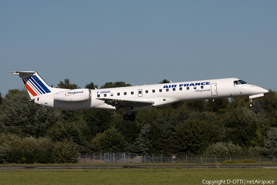 Air France (Régional) Embraer ERJ-145EP (F-GRGG) | Photo 269701