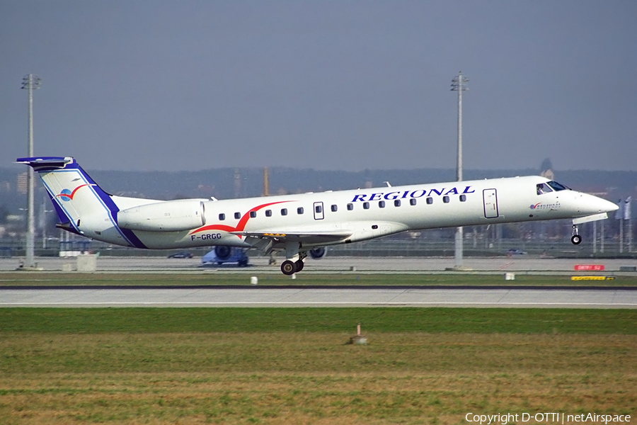 Regional Airlines Embraer ERJ-145EP (F-GRGG) | Photo 389956