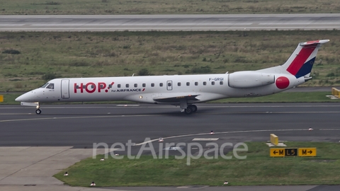 HOP! Embraer ERJ-145EP (F-GRGI) at  Dusseldorf - International, Germany