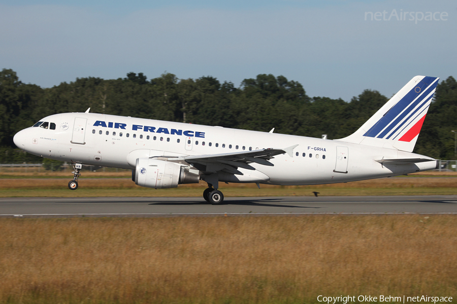 Air France Airbus A319-111 (F-GRHA) | Photo 52135