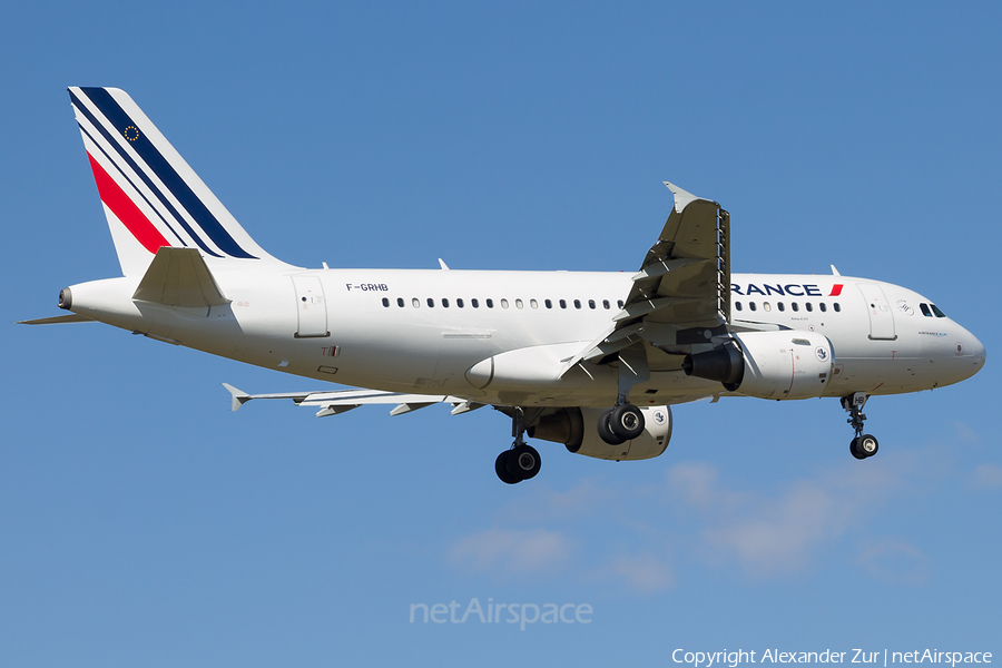 Air France Airbus A319-111 (F-GRHB) | Photo 393511