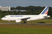 Air France Airbus A319-111 (F-GRHD) at  Hamburg - Fuhlsbuettel (Helmut Schmidt), Germany