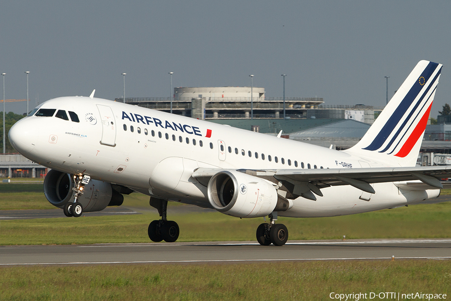 Air France Airbus A319-111 (F-GRHE) | Photo 436785