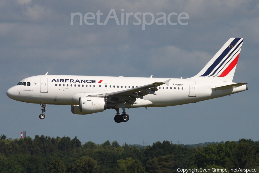 Air France Airbus A319-111 (F-GRHF) | Photo 446499