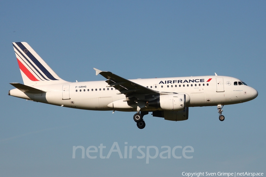 Air France Airbus A319-111 (F-GRHG) | Photo 446691