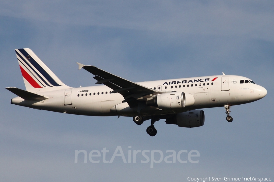 Air France Airbus A319-111 (F-GRHG) | Photo 447639