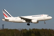 Air France Airbus A319-111 (F-GRHG) at  Hamburg - Fuhlsbuettel (Helmut Schmidt), Germany