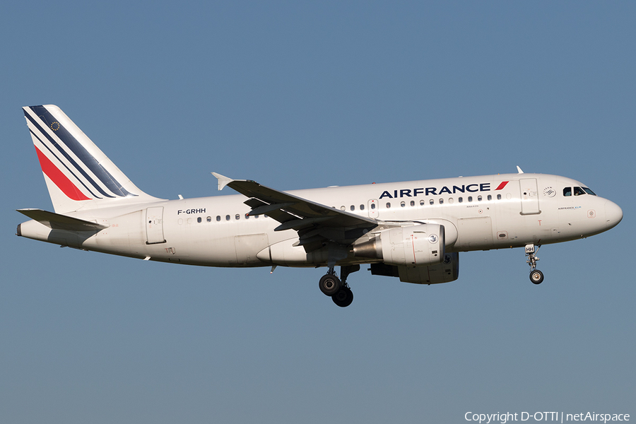 Air France Airbus A319-111 (F-GRHH) | Photo 337825