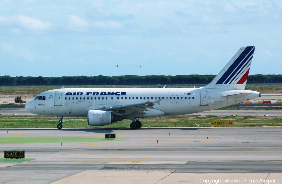 Air France Airbus A319-111 (F-GRHH) | Photo 442499