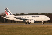 Air France Airbus A319-111 (F-GRHH) at  Hamburg - Fuhlsbuettel (Helmut Schmidt), Germany