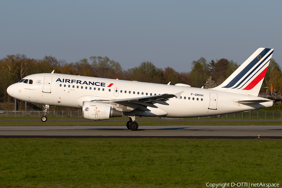 Air France Airbus A319-111 (F-GRHH) | Photo 312909