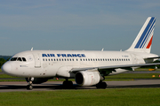 Air France Airbus A319-111 (F-GRHH) at  Manchester - International (Ringway), United Kingdom