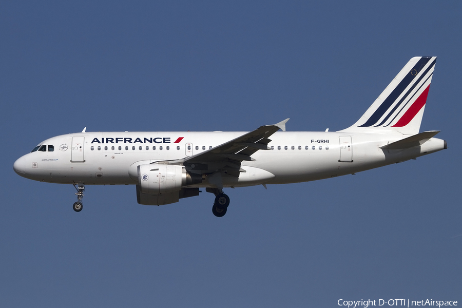 Air France Airbus A319-111 (F-GRHI) | Photo 434097