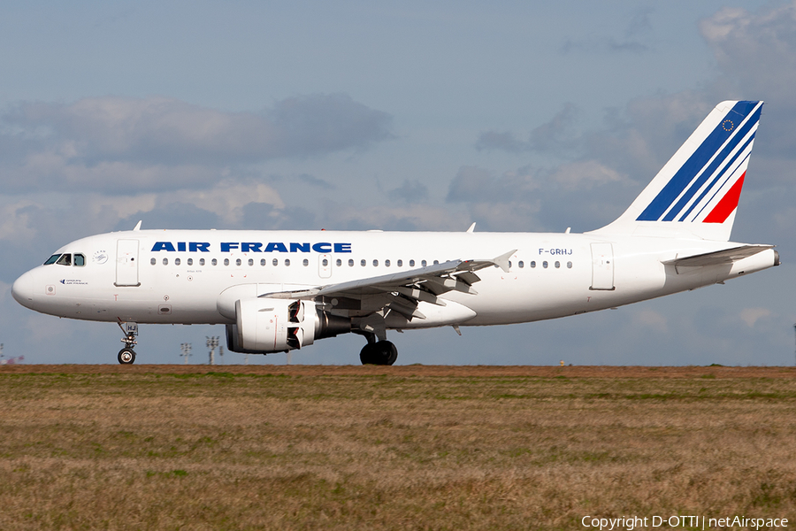 Air France Airbus A319-111 (F-GRHJ) | Photo 370952