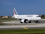 Air France Airbus A319-111 (F-GRHJ) at  Luqa - Malta International, Malta