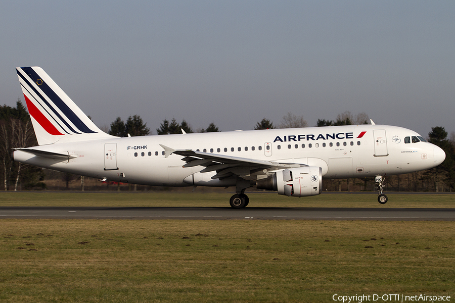 Air France Airbus A319-111 (F-GRHK) | Photo 476908