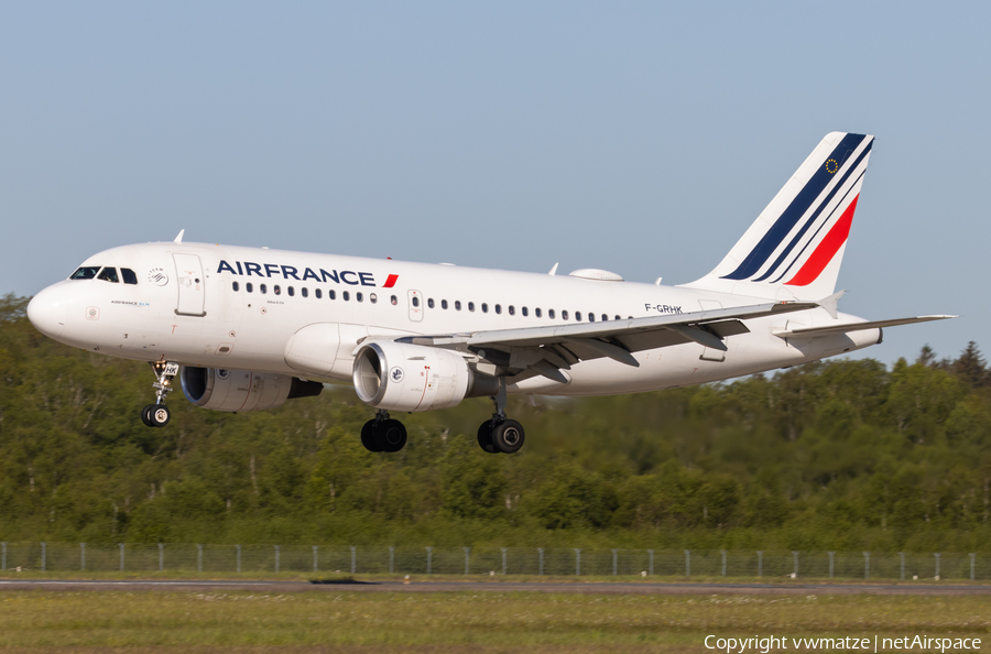 Air France Airbus A319-111 (F-GRHK) | Photo 507542