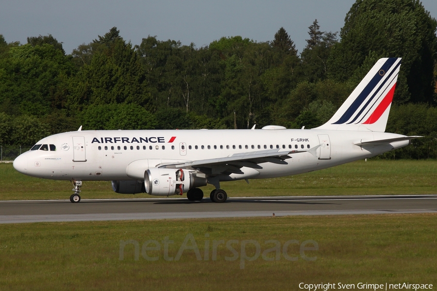 Air France Airbus A319-111 (F-GRHK) | Photo 513896