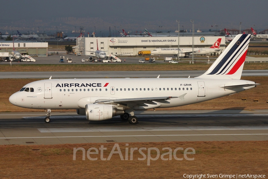 Air France Airbus A319-111 (F-GRHK) | Photo 82860