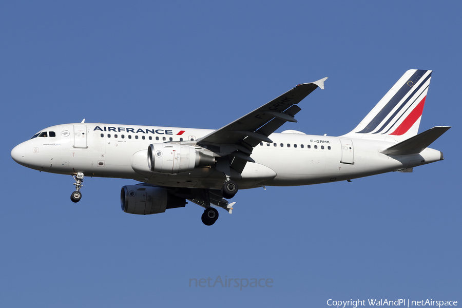 Air France Airbus A319-111 (F-GRHK) | Photo 560202