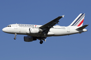 Air France Airbus A319-111 (F-GRHK) at  Warsaw - Frederic Chopin International, Poland