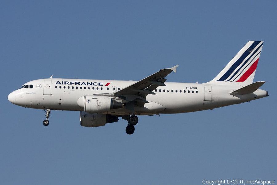 Air France Airbus A319-111 (F-GRHL) | Photo 434143