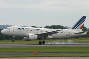 Air France Airbus A319-111 (F-GRHL) at  Manchester - International (Ringway), United Kingdom