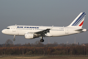 Air France Airbus A319-111 (F-GRHM) at  Dusseldorf - International, Germany