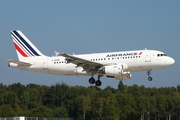 Air France Airbus A319-111 (F-GRHM) at  Hamburg - Fuhlsbuettel (Helmut Schmidt), Germany