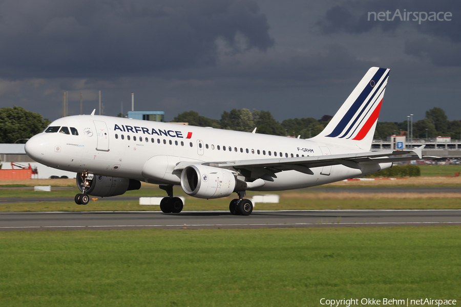 Air France Airbus A319-111 (F-GRHM) | Photo 38777