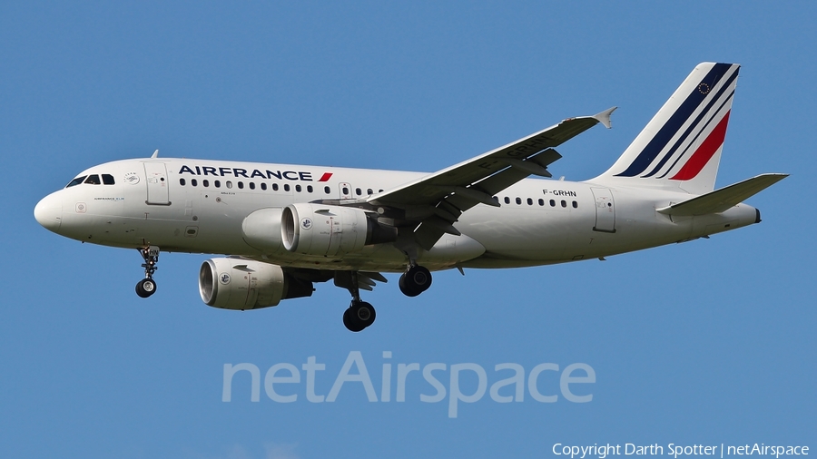 Air France Airbus A319-111 (F-GRHN) | Photo 220773