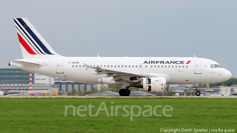 Air France Airbus A319-111 (F-GRHN) | Photo 209384