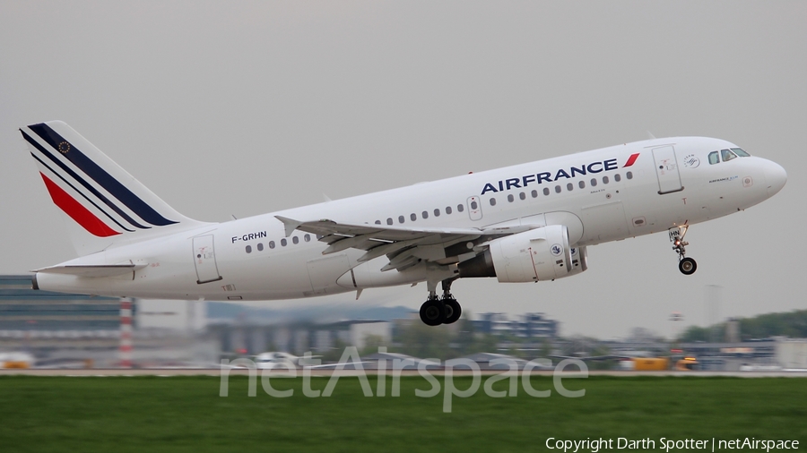 Air France Airbus A319-111 (F-GRHN) | Photo 209385