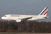 Air France Airbus A319-111 (F-GRHP) at  Hamburg - Fuhlsbuettel (Helmut Schmidt), Germany