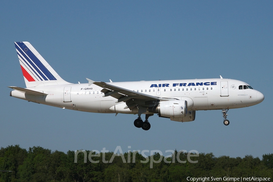 Air France Airbus A319-111 (F-GRHQ) | Photo 101779