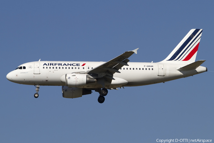 Air France Airbus A319-111 (F-GRHR) | Photo 434116