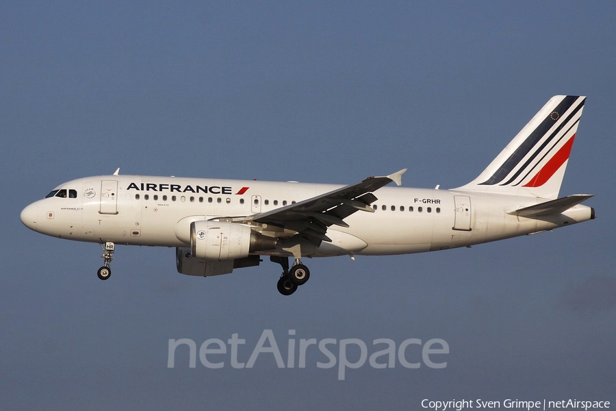 Air France Airbus A319-111 (F-GRHR) | Photo 125546