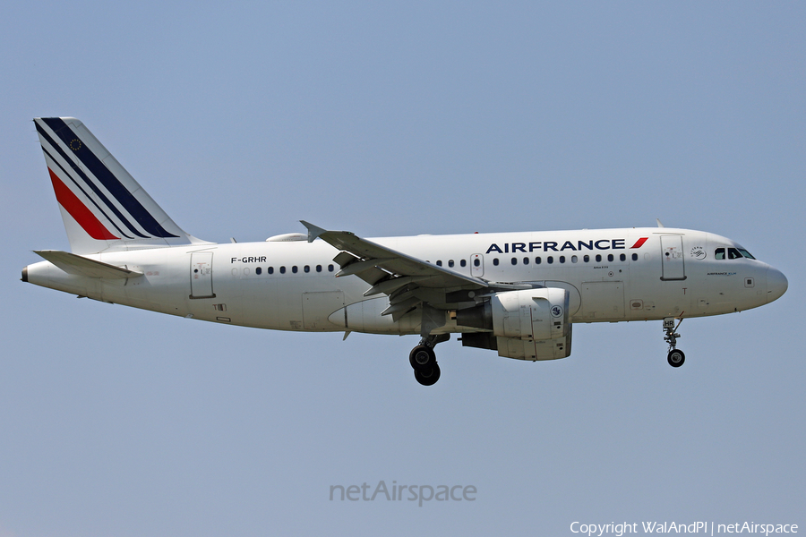 Air France Airbus A319-111 (F-GRHR) | Photo 466958