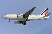 Air France Airbus A319-111 (F-GRHR) at  Warsaw - Frederic Chopin International, Poland