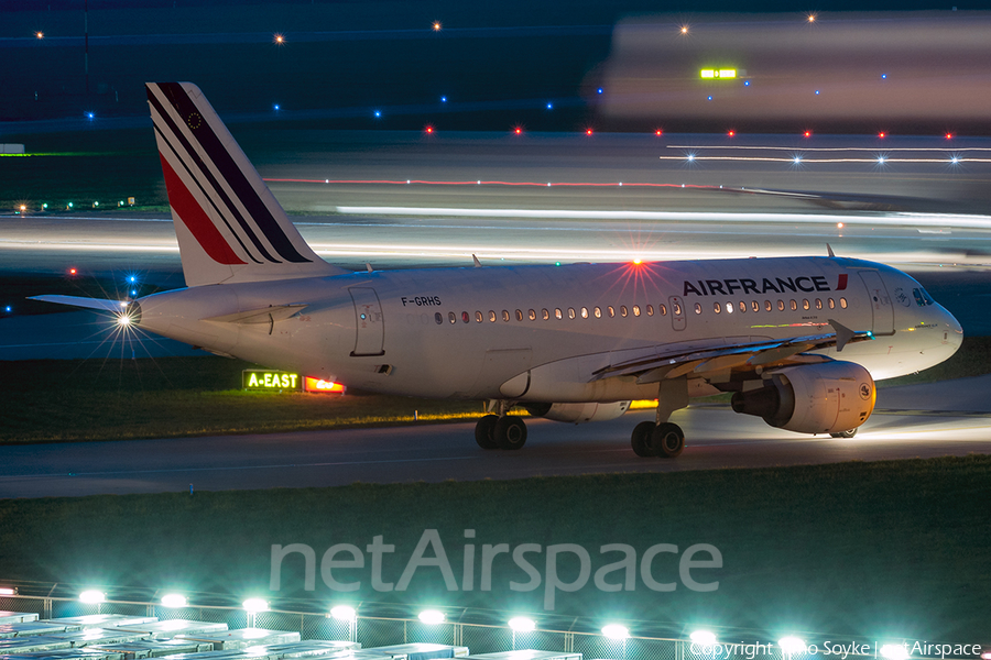 Air France Airbus A319-111 (F-GRHS) | Photo 89892