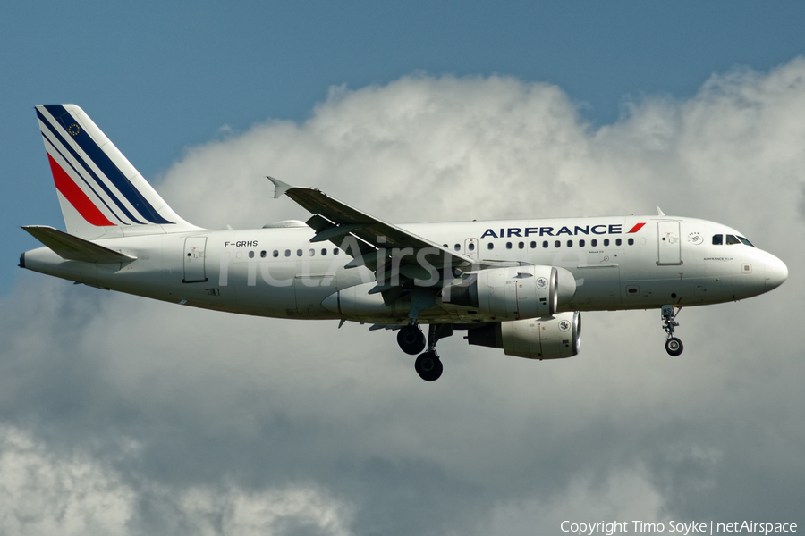 Air France Airbus A319-111 (F-GRHS) | Photo 345433