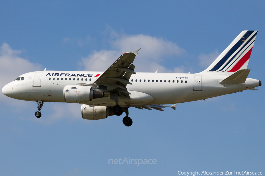 Air France Airbus A319-111 (F-GRHS) | Photo 524178