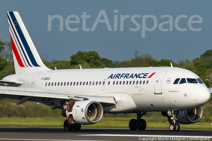 Air France Airbus A319-111 (F-GRHS) | Photo 108539