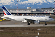 Air France Airbus A319-111 (F-GRHS) at  Milan - Malpensa, Italy