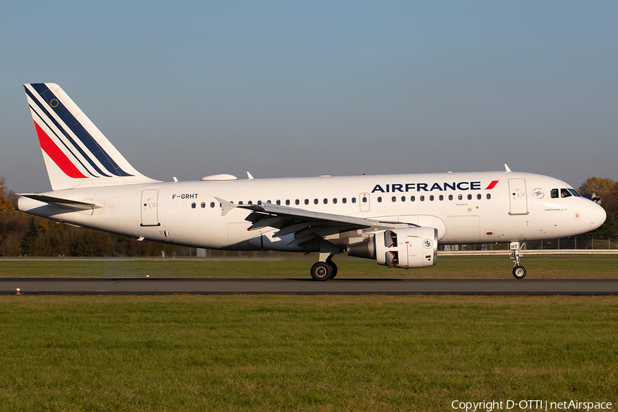 Air France Airbus A319-111 (F-GRHT) | Photo 357851