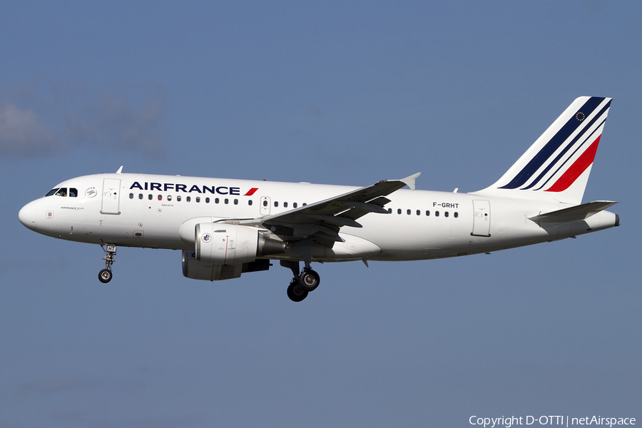 Air France Airbus A319-111 (F-GRHT) | Photo 408697