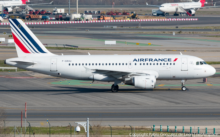 Air France Airbus A319-111 (F-GRHU) | Photo 340450