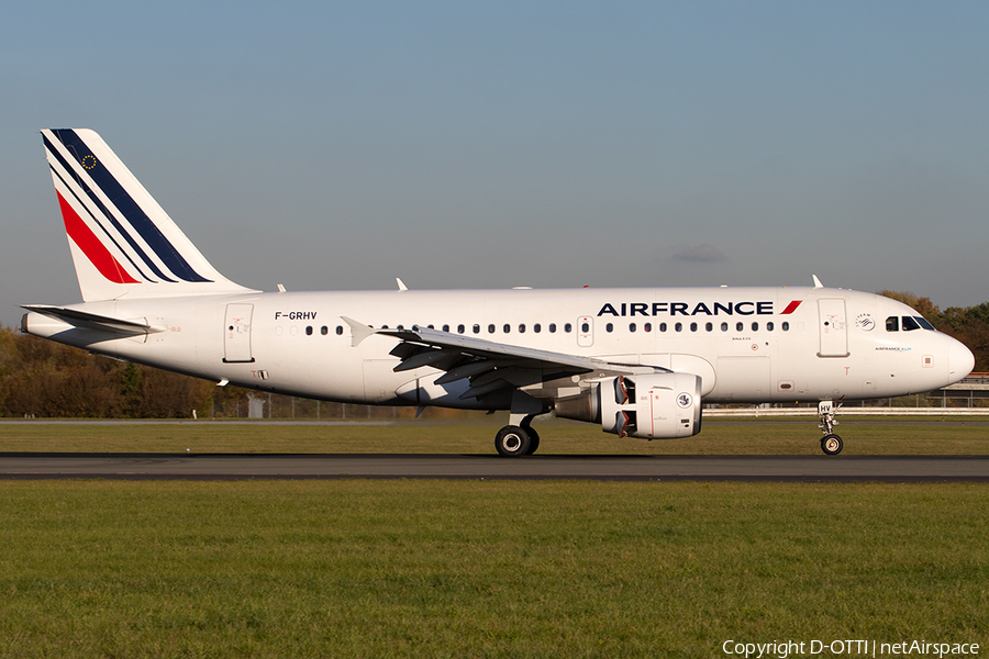 Air France Airbus A319-111 (F-GRHV) | Photo 274933