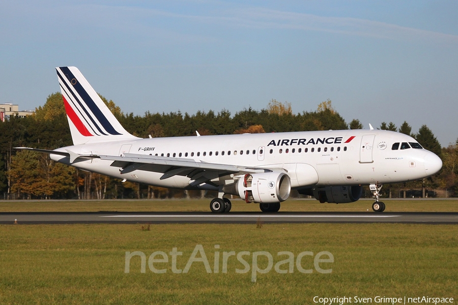 Air France Airbus A319-111 (F-GRHV) | Photo 277149