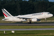 Air France Airbus A319-111 (F-GRHV) at  Hamburg - Fuhlsbuettel (Helmut Schmidt), Germany